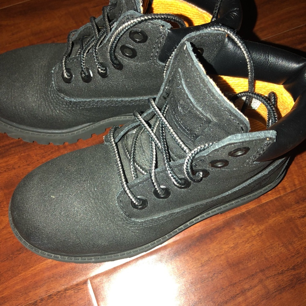 Timberland boots size 11.5 Black